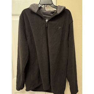 Men’s‎ black fleece pull over